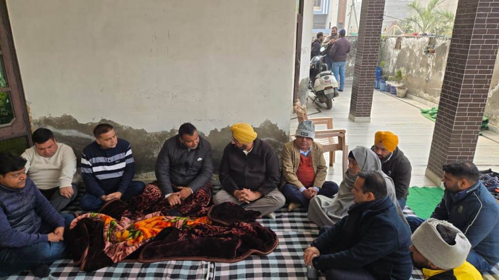MLA Kuljit Singh Randhawa shares his grief with the family of Armaan Chauhan who was a victim of a road accident in Canada